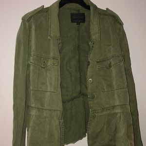 Army green jacket